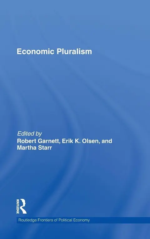 Cover of Economic Pluralism