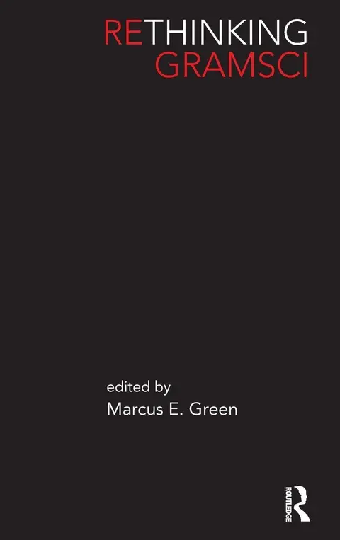 Cover of Rethinking Gramsci