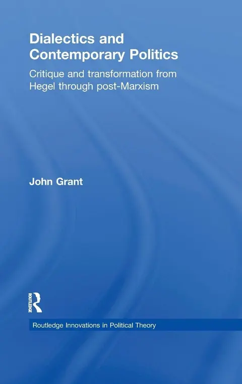 Cover of Dialectics and Contemporary Politics