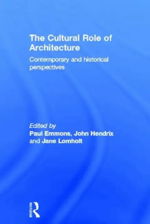 Cover of The Cultural Role of Architecture