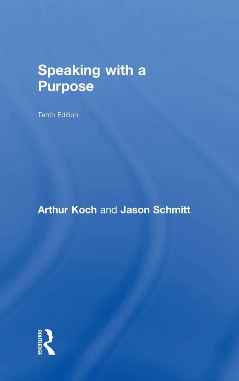Cover of Speaking with a Purpose