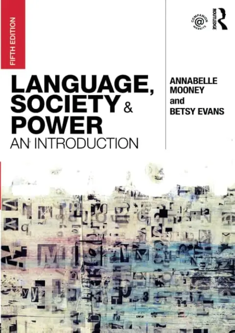 Cover of Language, Society and Power