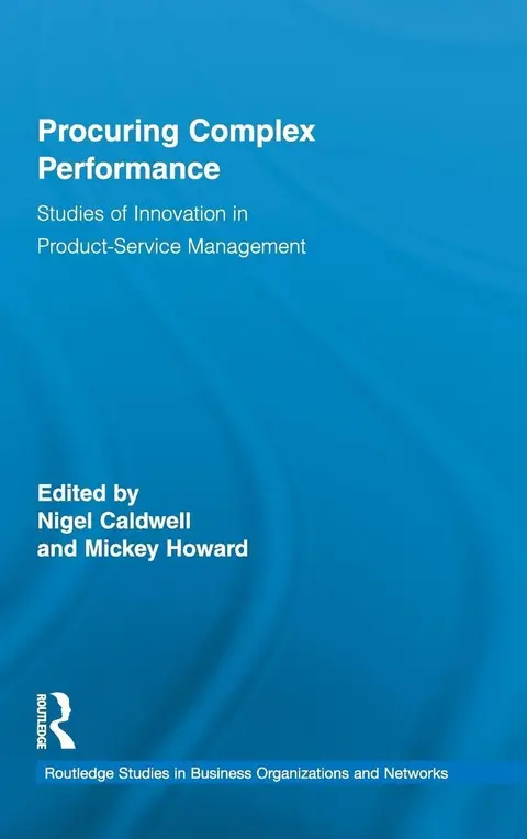 Cover of Procuring Complex Performance