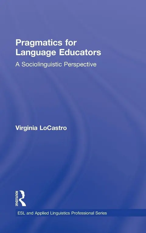Cover of Pragmatics for Language Educators