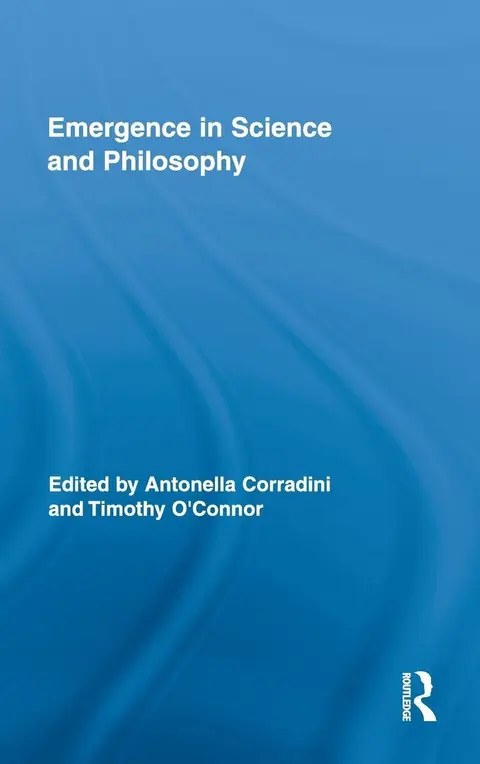 Cover of Emergence in Science and Philosophy