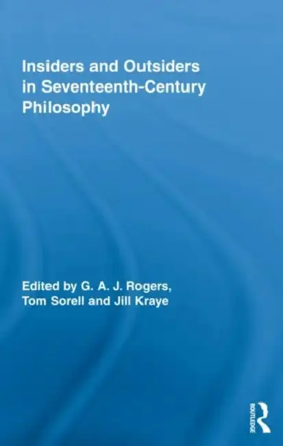 Cover of Insiders and Outsiders in Seventeenth-Century Philosophy