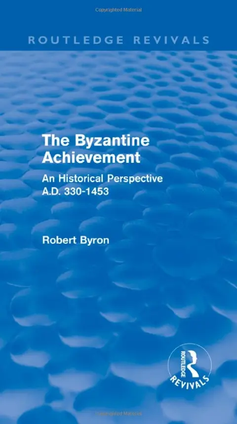 Cover of The Byzantine Achievement