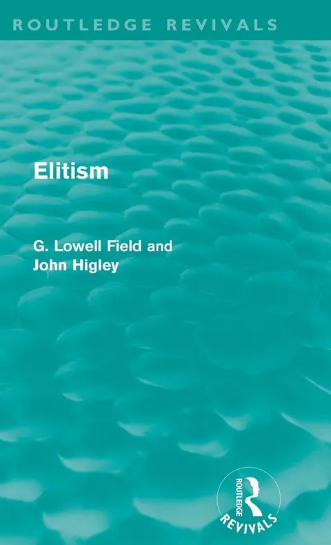 Cover of Elitism