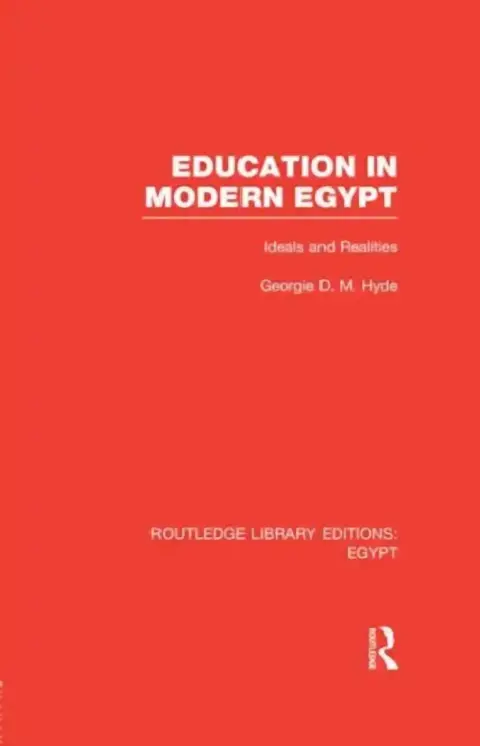 Cover of Education in Modern Egypt (RLE Egypt)