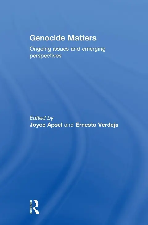 Cover of Genocide Matters