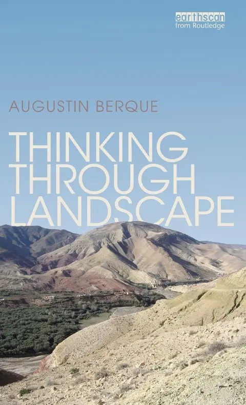 Cover of Thinking through Landscape