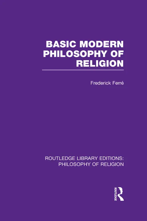 Cover of Basic Modern Philosophy of Religion