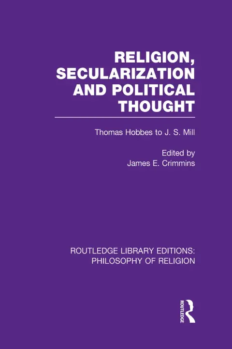 Cover of Religion, Secularization and Political Thought