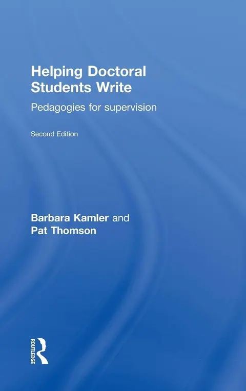 Cover of Helping Doctoral Students Write
