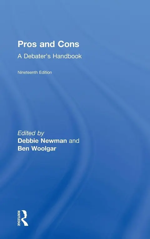 Cover of Pros and Cons