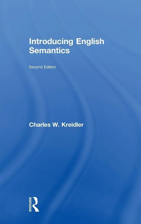 Cover of Introducing English Semantics