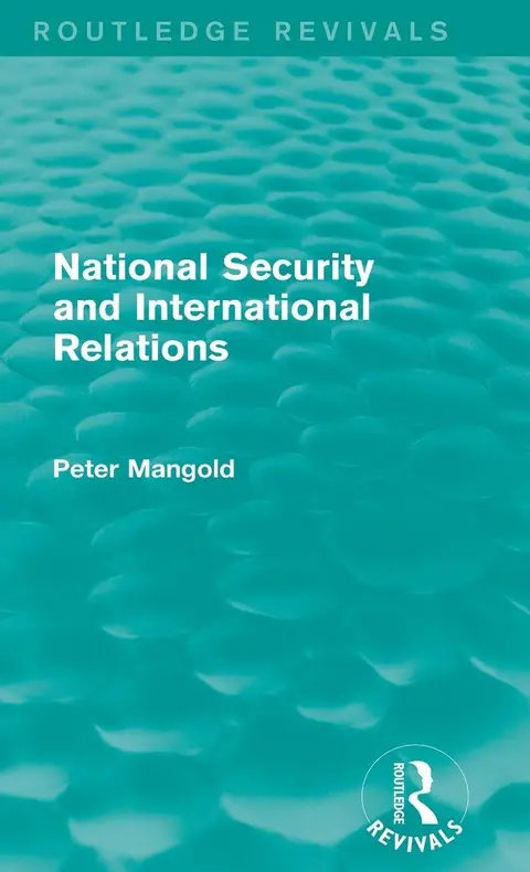 Cover of National Security and International Relations