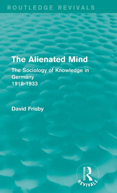 Cover of The Alienated Mind