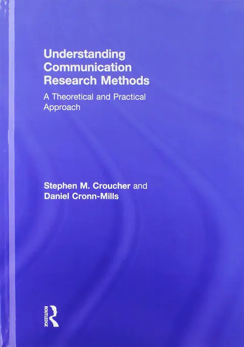 Cover of Understanding Communication Research Methods