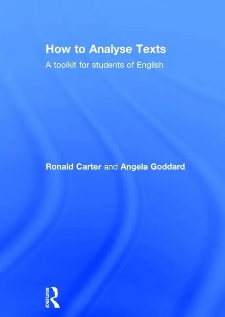 Cover of How to Analyse Texts