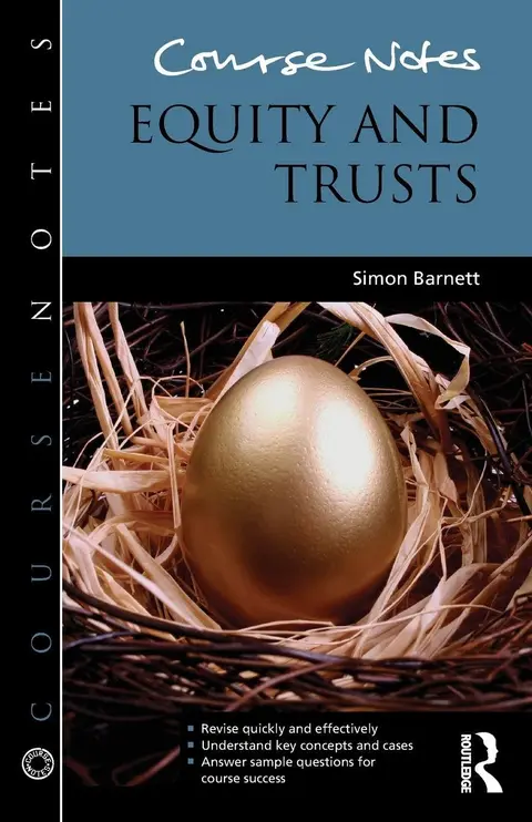 Cover of Equity and Trusts