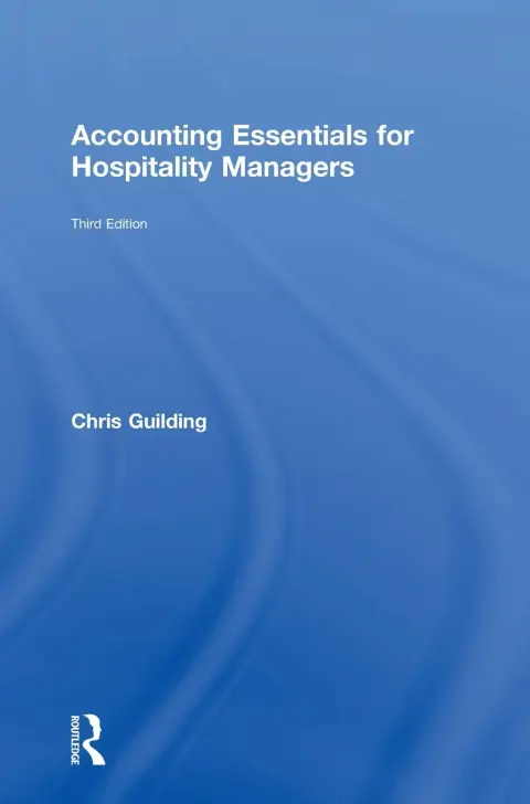 Cover of Accounting Essentials for Hospitality Managers