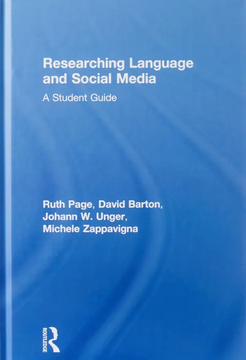 Cover of Researching Language and Social Media
