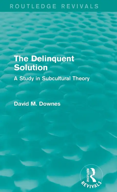 Cover of The Delinquent Solution