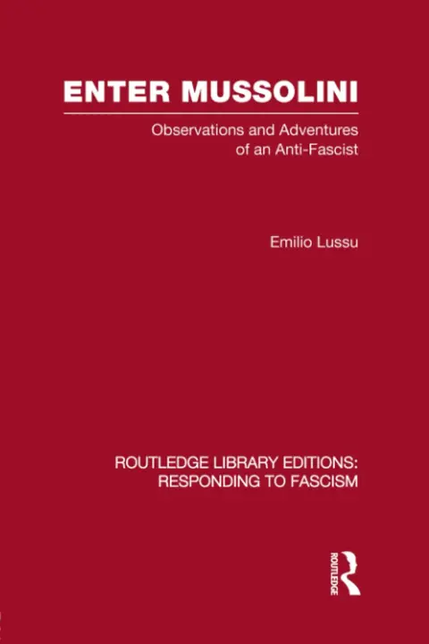 Cover of Enter Mussolini
