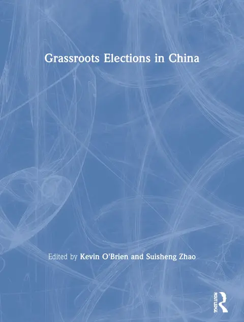 Cover of Grassroots Elections in China