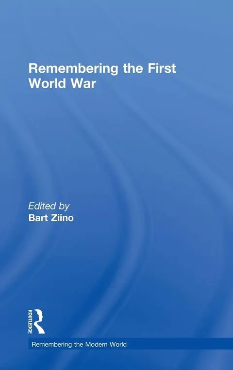 Cover of Remembering the First World War