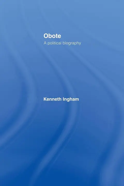 Cover of Obote