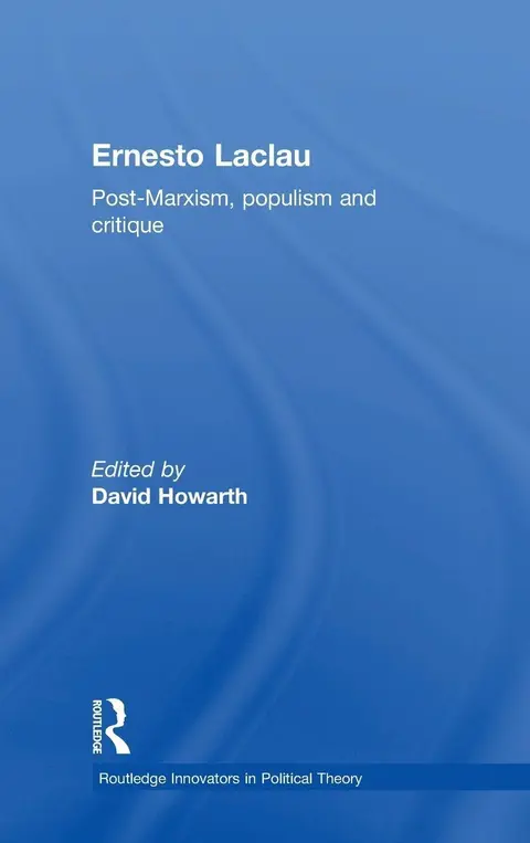 Cover of Ernesto Laclau