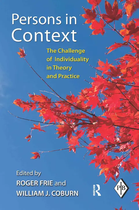 Cover of Persons in Context