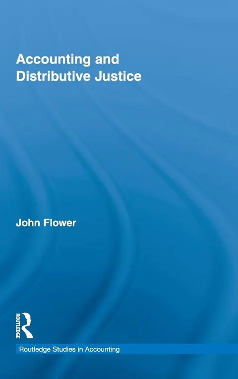 Cover of Accounting and Distributive Justice