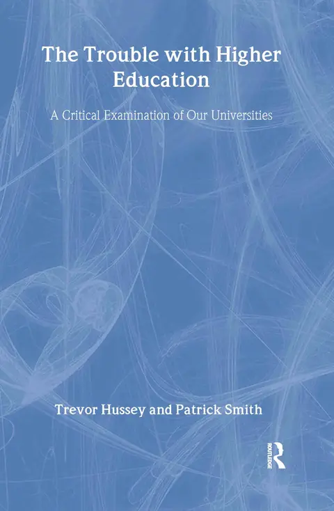 Cover of The Trouble with Higher Education