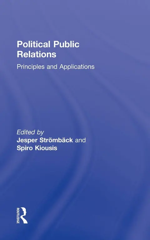 Cover of Political Public Relations