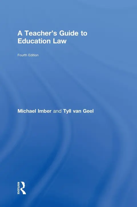 Cover of A Teacher's Guide to Education Law