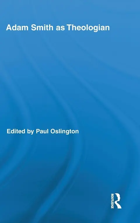Cover of Adam Smith as Theologian
