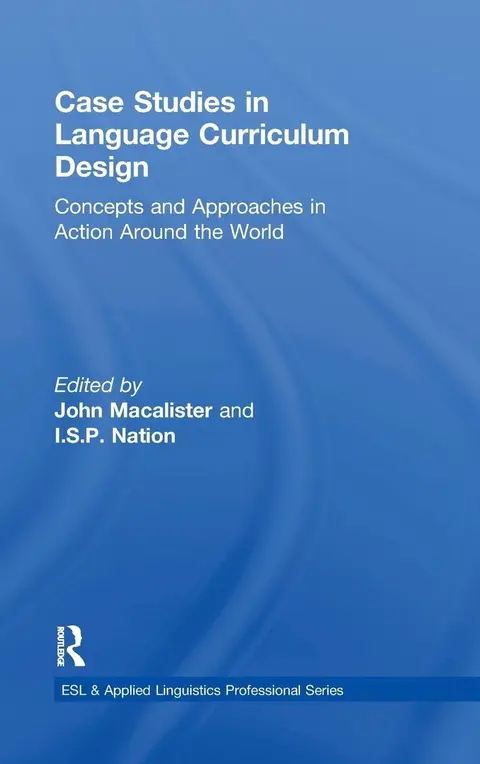 Cover of Case Studies in Language Curriculum Design