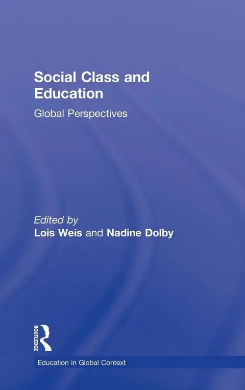 Cover of Social Class and Education