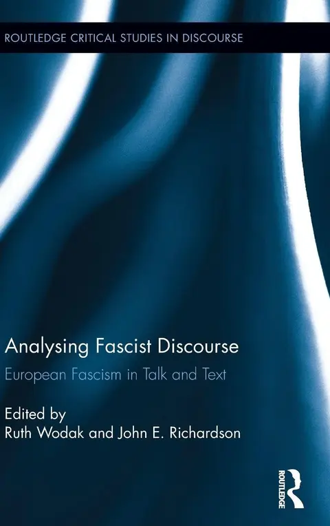 Cover of Analysing Fascist Discourse