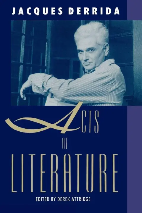 Cover of Acts of Literature