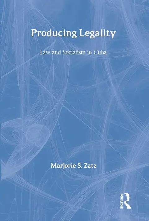 Cover of Producing Legality