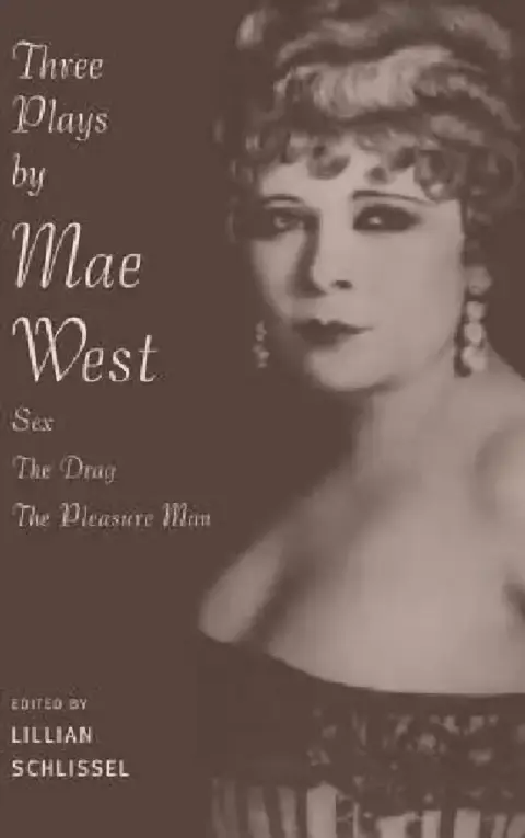 Cover of Three Plays by Mae West