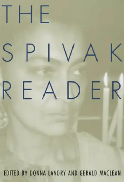 Cover of The Spivak Reader