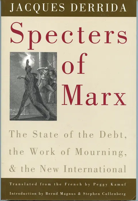 Cover of Specters of Marx