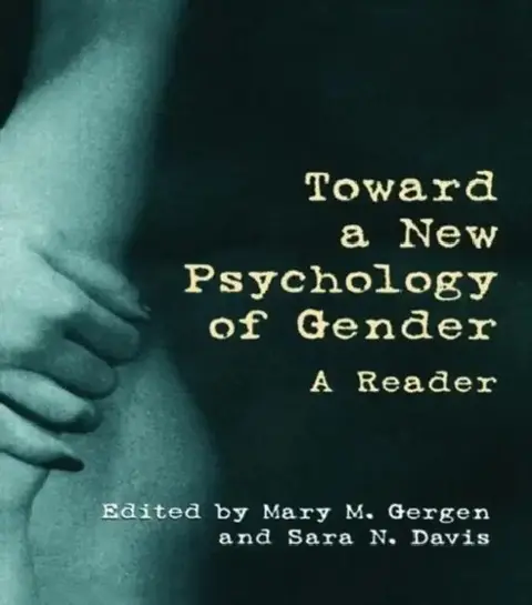 Cover of Toward a New Psychology of Gender