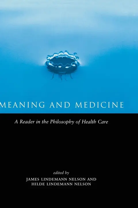 Cover of Meaning and Medicine