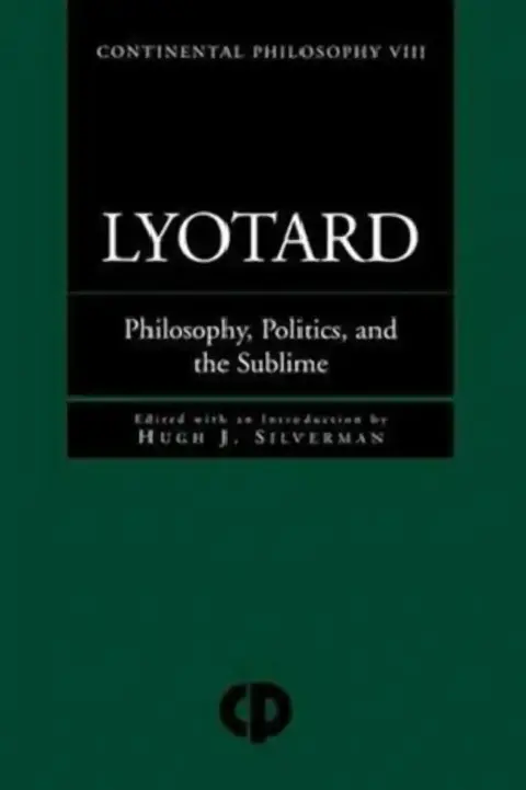 Cover of Lyotard